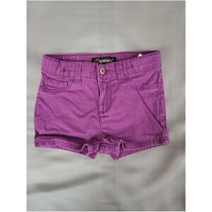 Jordache Purple Midi Shorts for Toddler Girls 3T - Adjustable Waist